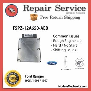 F5PZ-12A650-AEB ECU - Repair Service |  Ford Ranger | ECM PCM Engine Control Computer OEM