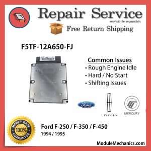 F5TF-12A650-FJ ECU - Repair Service |  Ford F-250 / F-350 / F-450 | ECM PCM Engine Control Computer OEM