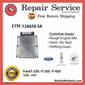 F7TF-12A650-SA ECU - Repair Service |  Ford F-250 / F-350 / F-450 | ECM PCM Engine Control Computer OEM