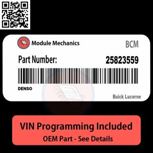25823559 BCM - PLUG & PLAY | Buick Lucerne  | BCU BCM Body Control Module OEM