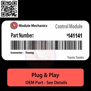 141141 Converter, Towing Module OEM | Toyota Tundra