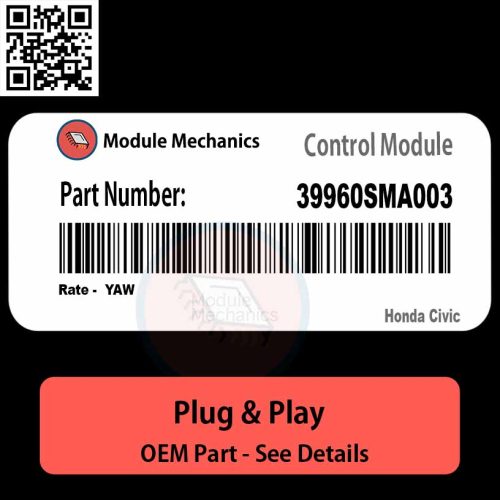 Rate - YAW Control Module Honda Civic