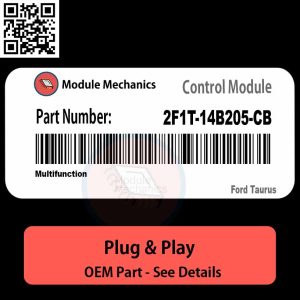 2F1T-14B205-CB Multifunction Module OEM | Ford Taurus