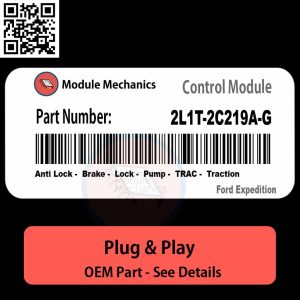 2L1T-2C219A-G Anti Lock, Brake, Lock, Pump, TRAC, Traction Module OEM | Ford Expedition