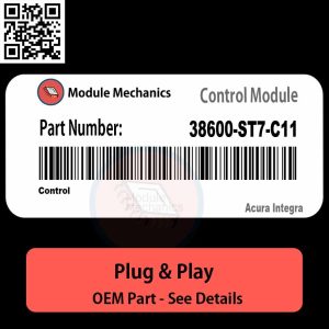 38600-ST7-C11 Control Module OEM | Acura Integra
