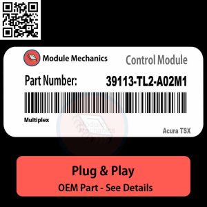 39113-TL2-A02M1 Multiplex Module OEM | Acura TSX