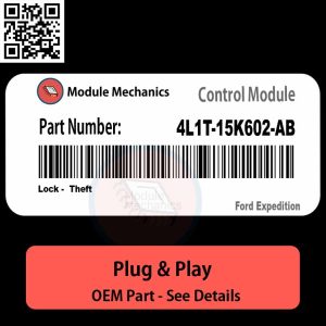 4L1T-15K602-AB Lock, Theft Module OEM | Ford Expedition