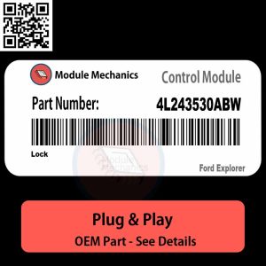 4L243530ABW Lock Module OEM | Ford Explorer