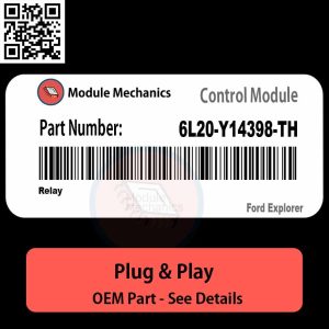 6L20-Y14398-TH Relay Module OEM | Ford Explorer