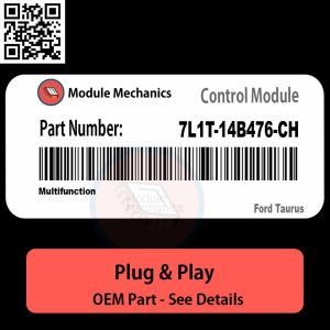 7L1T-14B476-CH Multifunction Module OEM | Ford Taurus