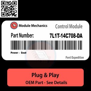 7L1T-14C708-DA Power, Seat Module OEM | Ford Expedition