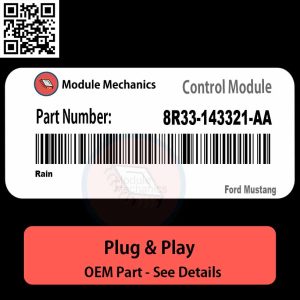 8R33-143321-AA Rain Module OEM | Ford Mustang