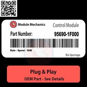 95690-1F000 Rate, Speed, YAW Module OEM | Kia Sportage