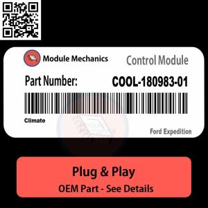 COOL-180983-01 Climate Module OEM | Ford Expedition