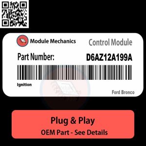 D6AZ12A199A Ignition Module OEM | Ford Bronco