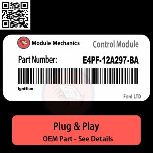 E4PF-12A297-BA Ignition Module OEM | Ford LTD