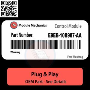 E9EB-10B987-AA Warning Module OEM | Ford Mustang