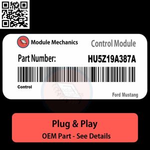 HU5Z19A387A Control Module OEM | Ford Mustang