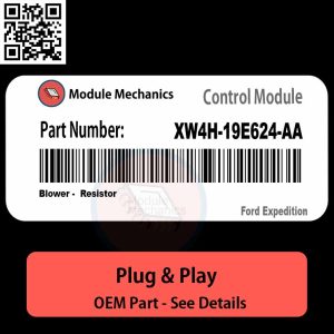 XW4H-19E624-AA Blower, Resistor Module OEM | Ford Expedition
