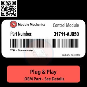 31711-AJ950 TCM, Transmission Module OEM | Subaru Forester
