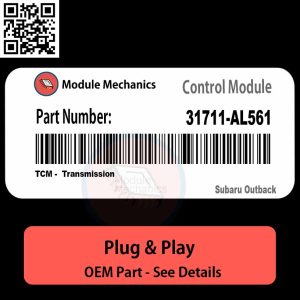 31711-AL561 TCM, Transmission Module OEM | Subaru Outback