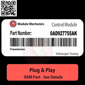 0AD927755AK Transmission Module OEM | Volkswagen Touareg