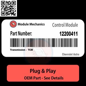 12200411 Transmission, TCM Module OEM | Chevrolet Astro