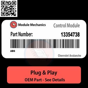 13354738 ABS Module OEM | Chevrolet Avalanche