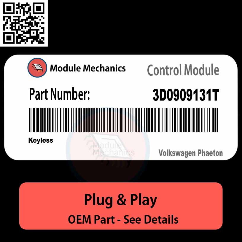 3D0909131T Keyless Module OEM | Volkswagen Phaeton 3D0909131T Keyless Module OEM | Volkswagen Phaeton