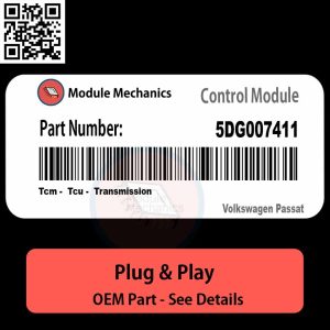 5DG007411 Tcm, Tcu, Transmission Module OEM | Volkswagen Passat