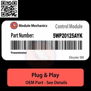 5WP20125AYK Transmission Module OEM | Chrysler 300