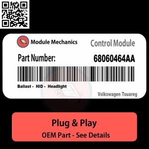68060464AA Ballast, HID, Headlight Module OEM | Volkswagen Touareg