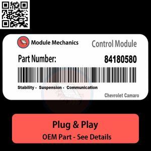 84180580 Stability, Suspension, Communication Module OEM | Chevrolet Camaro
