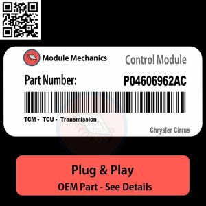 P04606962AC TCM, TCU, Transmission Module OEM | Chrysler Cirrus