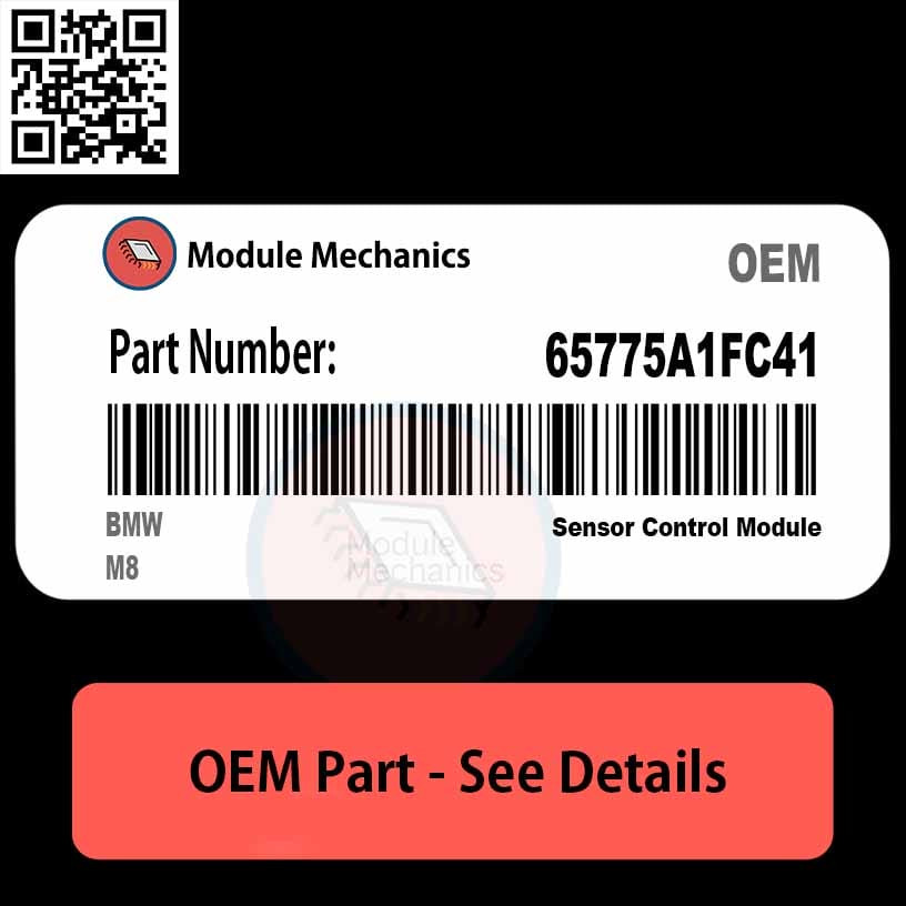 65775A1FC41 Sensor Control Module with Warranty | BMW M8 | OEM Control Module 65775A1FC41 Sensor Control Module with Warranty | BMW M8 | OEM Control Module