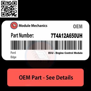 7T4A12A650UH ECU - Engine Control Module with Warranty | Ford Edge | OEM Control Module