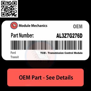 AL3Z7G276D TCM - Transmission Control Module with Warranty | Ford Transit | OEM Control Module