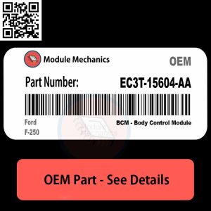 EC3T-15604-AA BCM - Body Control Module with Warranty | Ford F-250 | OEM Control Module