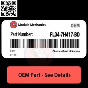 FL34-7H417-BD Chassis Control Module with Warranty | Ford F-150 | OEM Control Module
