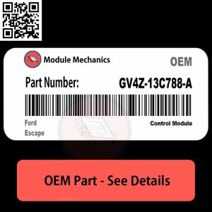 GV4Z-13C788-A Control Module with Warranty | Ford Escape | OEM Control Module