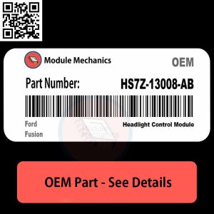 HS7Z-13008-AB Headlight Control Module with Warranty | Ford Fusion | OEM Control Module