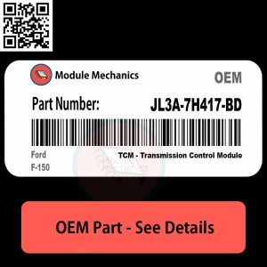 JL3A-7H417-BD TCM - Transmission Control Module with Warranty | Ford F-150 | OEM Control Module