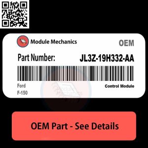 JL3Z19H332AA Control Module with Warranty | Ford F-150 | OEM Control Module