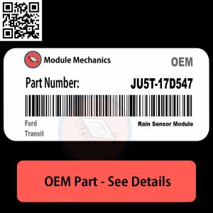JU5T-17D547 Rain Sensor Module with Warranty | Ford Transit | OEM Control Module