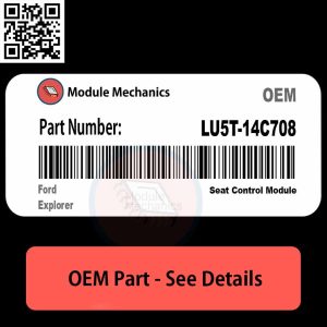 LU5T-14C708 Seat Control Module with Warranty | Ford Explorer | OEM Control Module