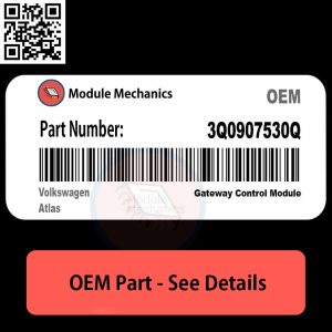 3Q0907530Q part for Volkswagen Atlas, showcasing its design and features for automotive enthusiasts.