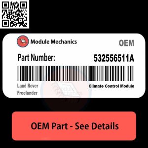 532556511A Climate Control Module OEM | Land Rover Freelander