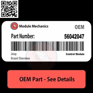 56042047 Control Module with Warranty | Jeep Grand Cherokee | OEM Control Module