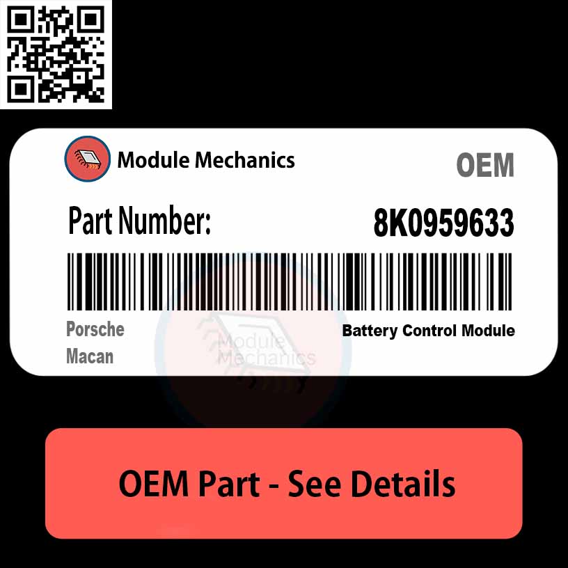 8K0959633 Battery Control Module with Warranty | Porsche Macan | OEM Control Module 8K0959633 Battery Control Module with Warranty | Porsche Macan | OEM Control Module