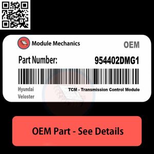 954402DMG1 TCM - Transmission Control Module with Warranty | Hyundai Veloster | OEM Control Module